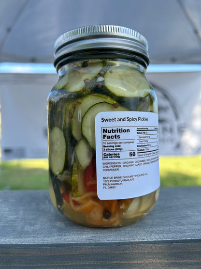 Sweet And Spicy Pickles